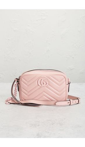 Gucci Mini GG Marmont Shoulder Bag in - FWRD Renew - Modalova