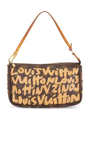 Louis Vuitton X Stephen Sprouse Monogram Graffiti Pochette Accessoires Shoulder Bag in - FWRD Renew - Modalova
