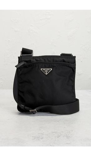 Prada Tessuto Flat Messenger Bag in - FWRD Renew - Modalova