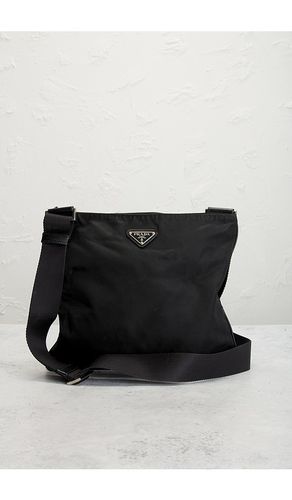 Prada Tessuto Flat Messenger Bag in - FWRD Renew - Modalova