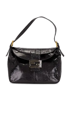 Fendi Vintage Python Mama Baguette Shoulder Bag in - FWRD Renew - Modalova