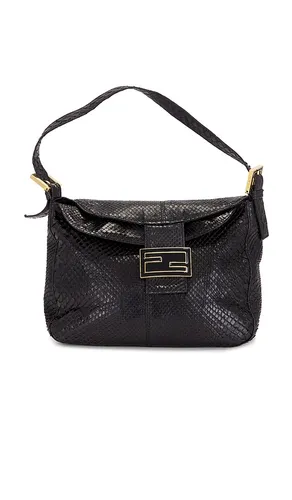 Fendi Vintage Python Mama Baguette Shoulder Bag in - FWRD Renew - Modalova