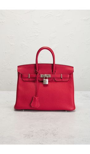 Hermes Togo Birkin 25 Handbag in Red - FWRD Renew - Modalova