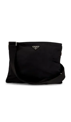 Prada Tessuto Mini Flat Messenger Bag in - FWRD Renew - Modalova