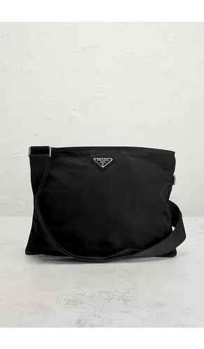 Prada Tessuto Mini Flat Messenger Bag in - FWRD Renew - Modalova