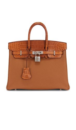 Hermes Alligator & Togo Birkin Touch 30 Handbag in - FWRD Renew - Modalova