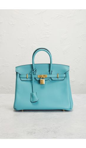 Hermes Swift Birkin 25 Handbag in Blue - FWRD Renew - Modalova