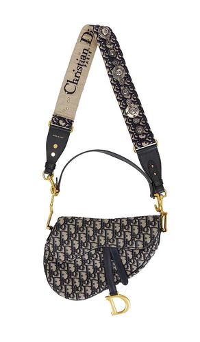 Dior Trotter Oblique Saddle Bag in - FWRD Renew - Modalova