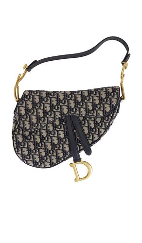 Dior Trotter Oblique Saddle Bag in - FWRD Renew - Modalova