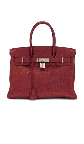 Hermes Togo Birkin 30 Handbag in Burgundy - FWRD Renew - Modalova