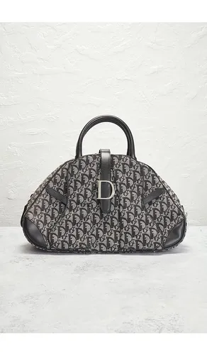 Dior Oblique Double Saddle Bag in - FWRD Renew - Modalova