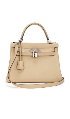 Hermes Togo Kelly 28 Handbag in Beige - FWRD Renew - Modalova