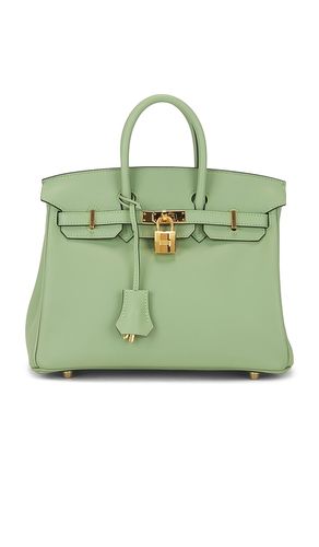 Hermes Veau Swift Birkin 25 Le Tournay Handbag in Green - FWRD Renew - Modalova