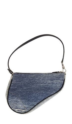 Dior Denim Saddle Bag in - FWRD Renew - Modalova