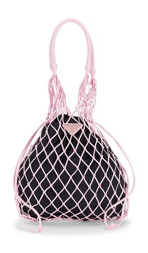 Prada Tessuto Net Tote Bag in - FWRD Renew - Modalova