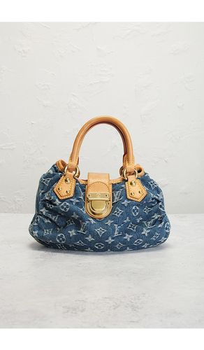 Louis Vuitton Monogram Denim Mini Pleaty Shoulder Bag in - FWRD Renew - Modalova