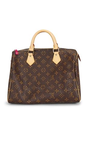 Louis Vuitton Monogram Perforated Speedy 30 Handbag in - FWRD Renew - Modalova