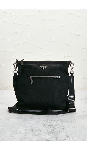 Prada Tessuto Flat Messenger Bag in - FWRD Renew - Modalova