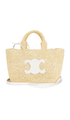 Celine Raffia Small Cabas Thais Tote Bag in - FWRD Renew - Modalova