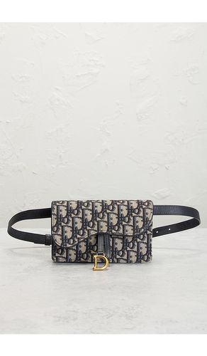 Dior Oblique Saddle Belt Bag in - FWRD Renew - Modalova