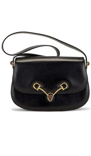 Gucci Vintage Leather Horsebit Shoulder Bag in - FWRD Renew - Modalova