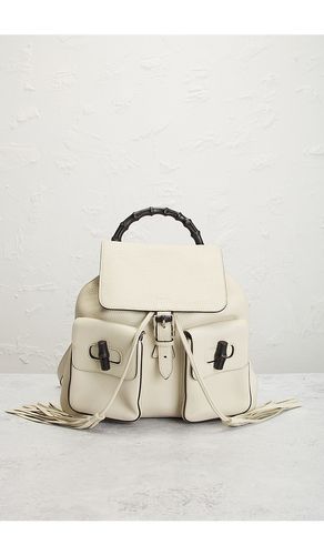 Gucci Bamboo Tassel Backpack in - FWRD Renew - Modalova