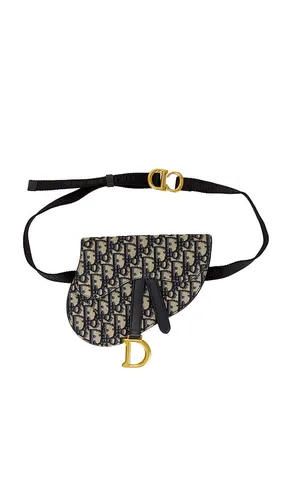 Dior Trotter Oblique Saddle Belt Bag in - FWRD Renew - Modalova