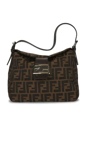 Fendi Zucca Shoulder Bag in Brown - FWRD Renew - Modalova