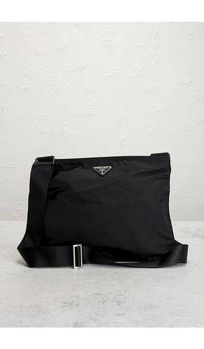 Prada Tessuto Flat Messenger Bag in - FWRD Renew - Modalova