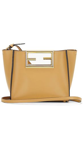 Fendi calfskin way tote bag in color tan size all in - Tan. Size all - FWRD Renew - Modalova