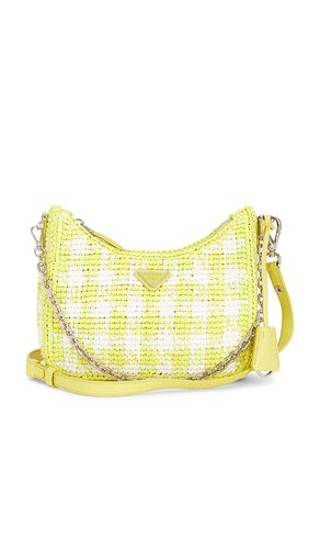 Bolso prada en color amarillo talla all - FWRD Renew - Modalova