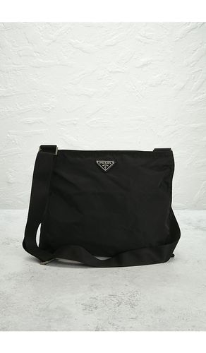 Prada Tessuto Flat Messenger Bag in - FWRD Renew - Modalova