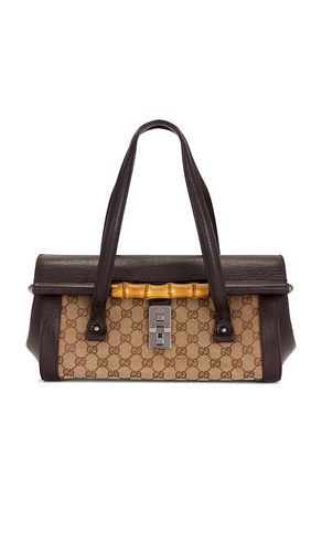 Gucci Bamboo Bullet Handbag in - FWRD Renew - Modalova