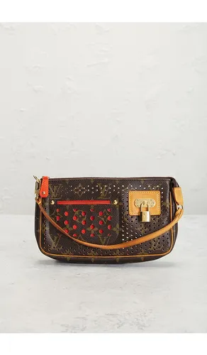 Louis Vuitton Monogram Perforated Pochette Accessories Shoulder Bag in - FWRD Renew - Modalova