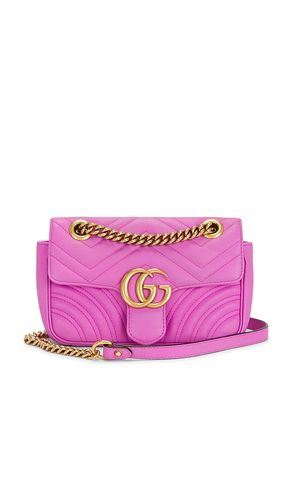 Gucci Mini GG Marmont Shoulder Bag in - FWRD Renew - Modalova