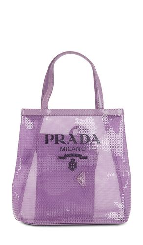Prada Rete Paillettes Tote Bag in - FWRD Renew - Modalova