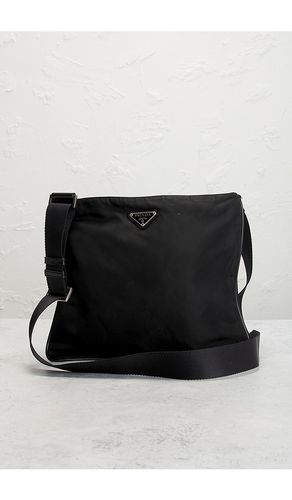 Prada Tessuto Flat Messenger Bag in - FWRD Renew - Modalova