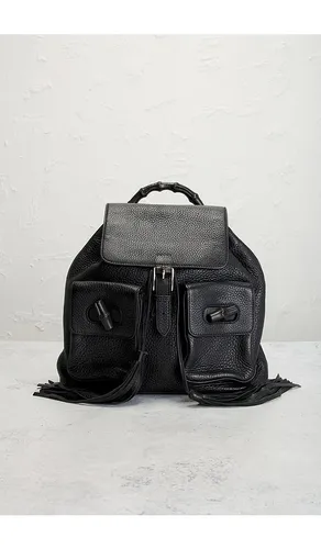 Gucci Bamboo Tassel Backpack in - FWRD Renew - Modalova