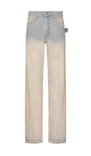 Faded Tweed Denim Jeans in Blue. - size 30 (also in 34, 36) - FLANEUR - Modalova