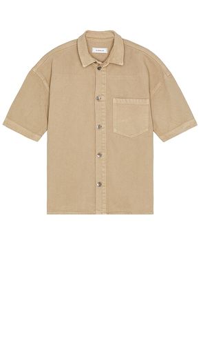 Denim Shirt in Nude. - size L (also in M, S, XL/1X) - FLANEUR - Modalova