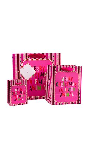 Ya Filthy Animal Gift Bag Set Of 3 in - Furbish Studio - Modalova