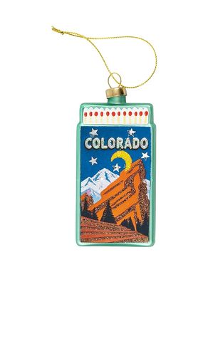 Colorado matchbook ornament en color multi talla all - Furbish Studio - Modalova