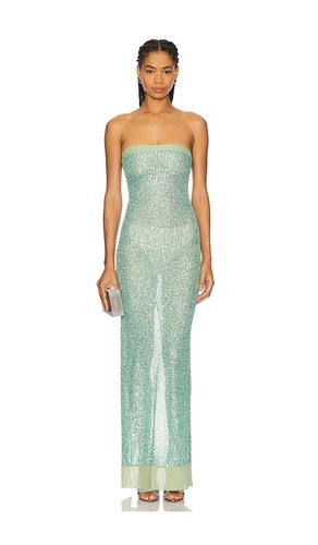 Elizabeth Dress in Teal. - size L (also in M, S, XL, XS, XXL, XXS) - Fait Par Foutch - Modalova