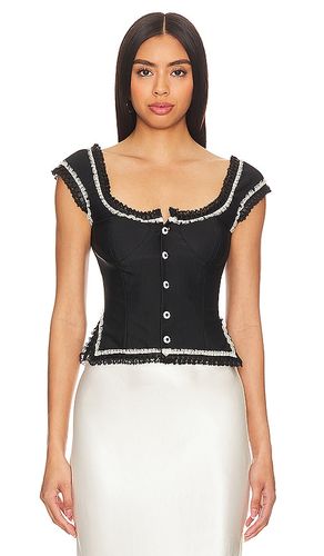 Adeline Top in Black. - size L (also in XS) - Fait Par Foutch - Modalova