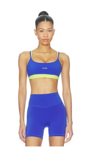 Criss Cross Layered Sports Bra in Blue. - size M (also in S) - FORM - Modalova