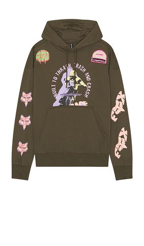 X Pro Circuit Oversized Fleece Hoodie in Army. - size M (also in L) - Fox Racing - Modalova