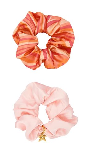 Spritz scrunchie set in color pink size all - Frasier Sterling - Modalova