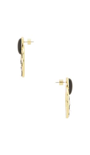 Pendientes vistosos en color black & white talla all - Frasier Sterling - Modalova