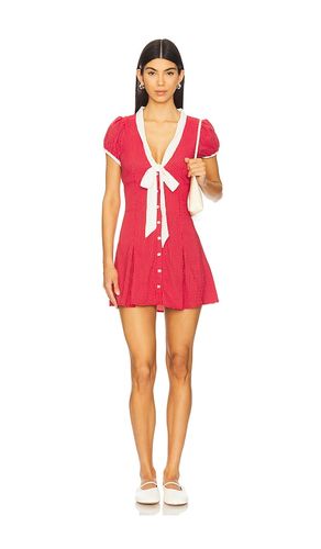 Manhattan Crepe Dress in Red. - size M (also in L, S, XS) - Frankies Bikinis - Modalova