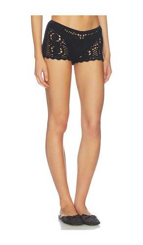 X Devon Lee Carlson Pinky Promise Cotton Short in Black. - size S (also in XS, M, L, XL) - Frankies Bikinis - Modalova